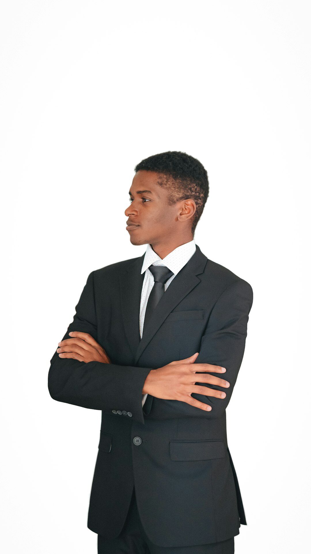 Studio portrait of a Danish male sales professional